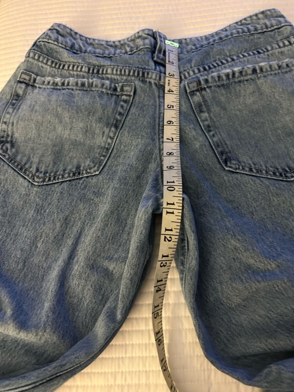 Hollister Light Blue Straight Low Rise Baggy - Picture 6 of 9